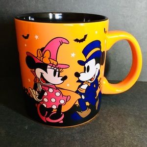 Halloween Disney Witch Minnie Vampire Mickey Mug